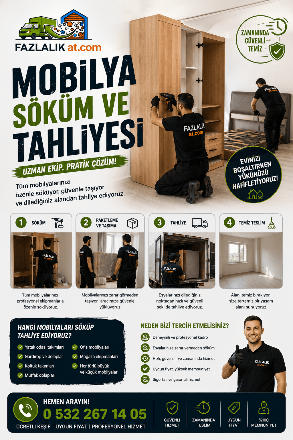 Mobilya Söküm & Tahliyesi